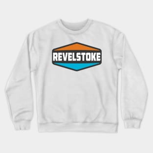 Ski Revelstoke British Columbia Canada Skiing Winter Sports Snowboarding Crewneck Sweatshirt